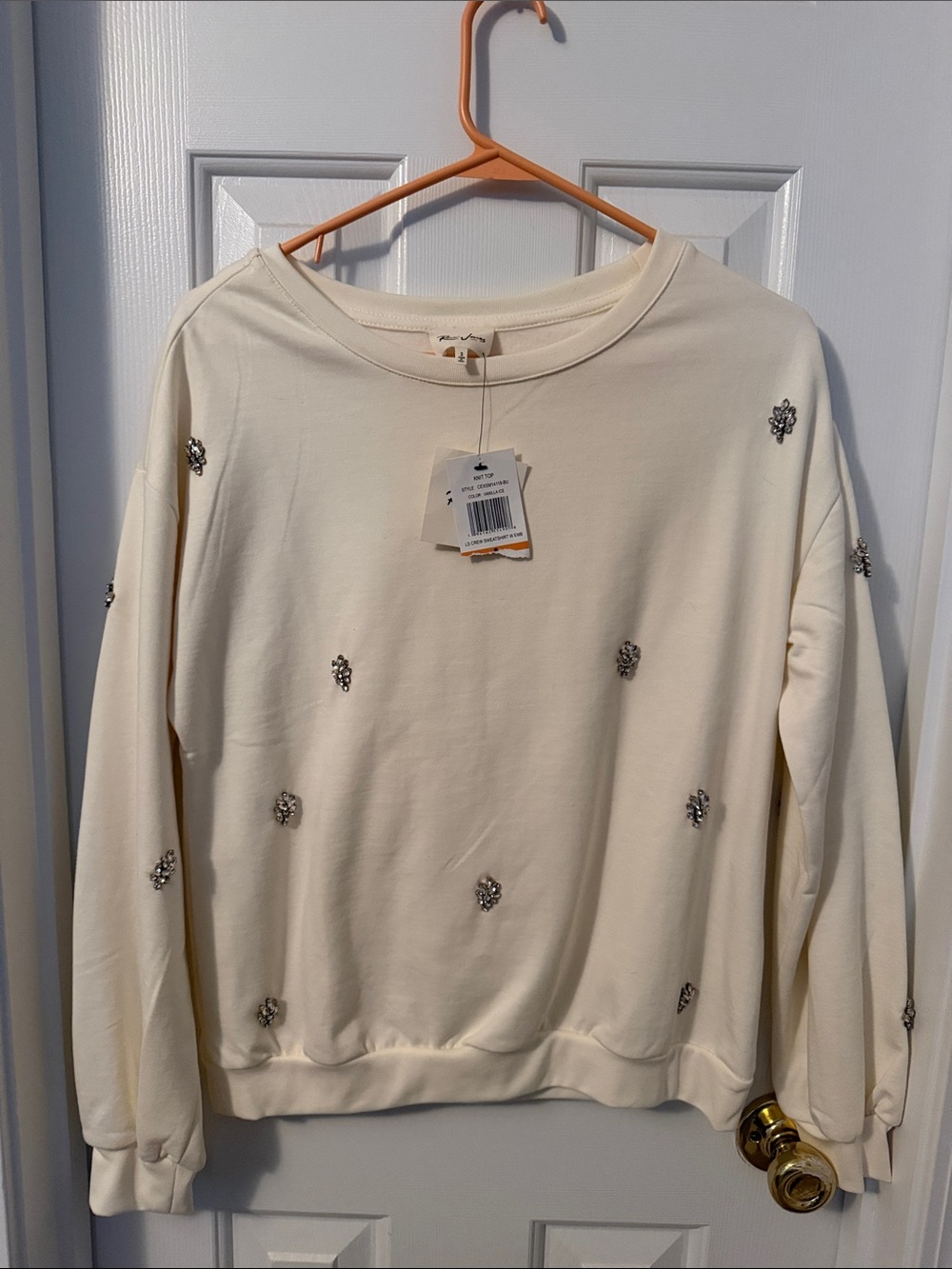 Long Sleeve Jewel Top